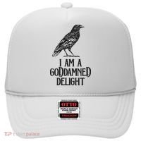 I Am A Goddamned Delight God Damned Funny Quote Hat thumb 0