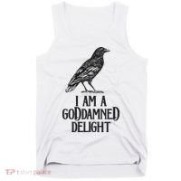 I Am A Goddamned Delight God Damned Funny Quote Tank Top thumb 0