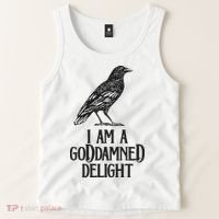 I Am A Goddamned Delight God Damned Funny Quote Tank Top thumb 2