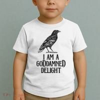 I Am A Goddamned Delight God Damned Funny Quote Toddler T-Shirt thumb 2
