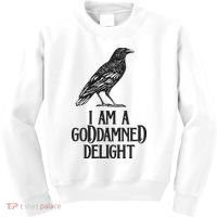 I Am A Goddamned Delight God Damned Funny Quote Kids Sweatshirt thumb 0