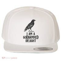 I Am A Goddamned Delight God Damned Funny Quote Wool Snapback Cap thumb 0
