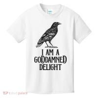 I Am A Goddamned Delight God Damned Funny Quote Kids T-Shirt thumb 0