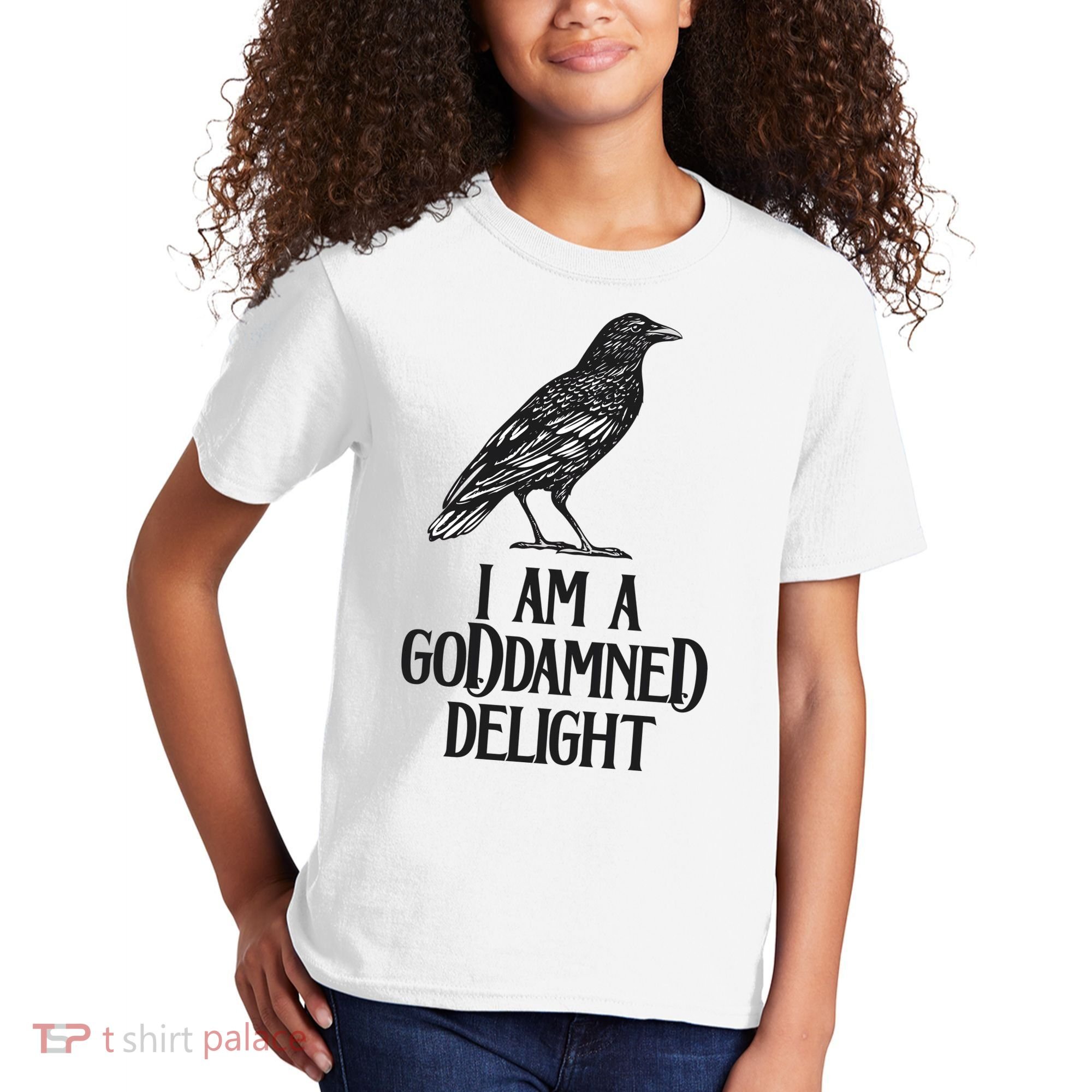 I Am A Goddamned Delight God Damned Funny Quote Kids T-Shirt