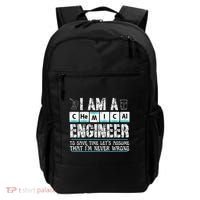 I Am A Chemical Engineer To Save Time LetS Assume Backpack thumb 0
