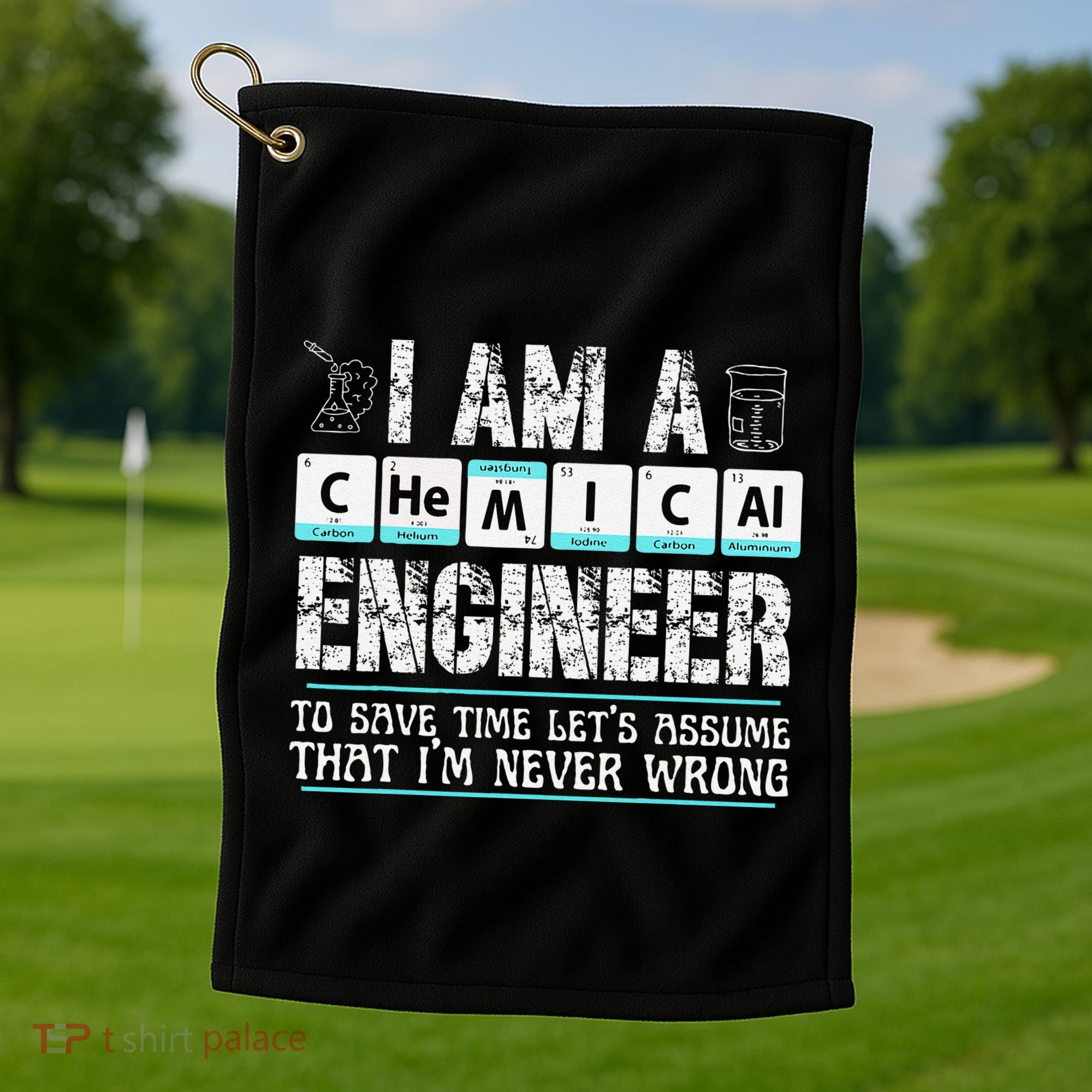 I Am A Chemical Engineer To Save Time LetS Assume Golf Towel