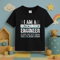 I Am A Chemical Engineer To Save Time LetS Assume Toddler T-Shirt thumb 3