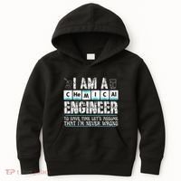 I Am A Chemical Engineer To Save Time LetS Assume Kids Hoodie thumb 0