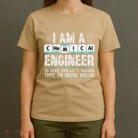 I Am A Chemical Engineer To Save Time LetS Assume T-Shirt thumb 4