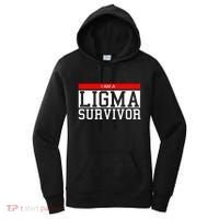 I Am A Ligma Survivor Gamer Dank Meme Theme Meaningful Gift Women's Hoodie thumb 0