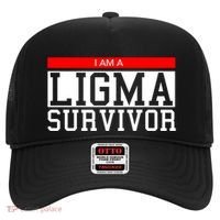 I Am A Ligma Survivor Gamer Dank Meme Theme Meaningful Gift Hat thumb 0