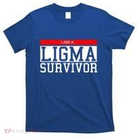 I Am A Ligma Survivor Gamer Dank Meme Theme Meaningful Gift T-Shirt thumb 0
