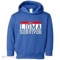 I Am A Ligma Survivor Gamer Dank Meme Theme Meaningful Gift Toddler Hoodie thumb 0