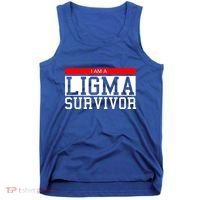 I Am A Ligma Survivor Gamer Dank Meme Theme Meaningful Gift Tank Top thumb 0