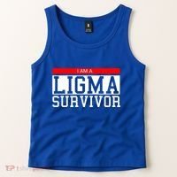 I Am A Ligma Survivor Gamer Dank Meme Theme Meaningful Gift Tank Top thumb 2