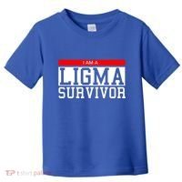 I Am A Ligma Survivor Gamer Dank Meme Theme Meaningful Gift Toddler T-Shirt thumb 0