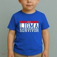 I Am A Ligma Survivor Gamer Dank Meme Theme Meaningful Gift Toddler T-Shirt thumb 2