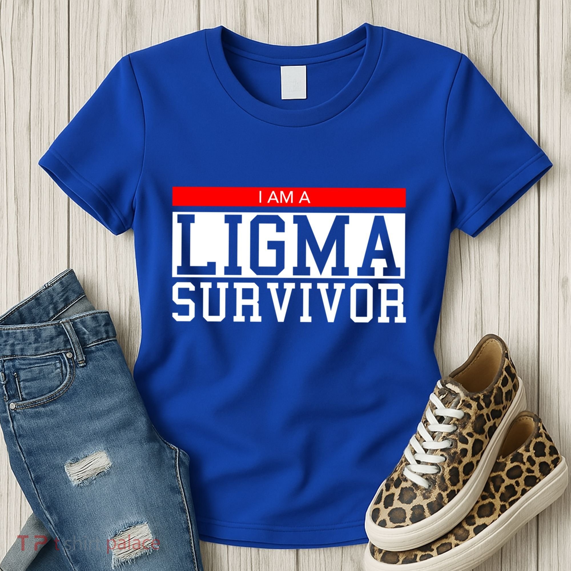I Am A Ligma Survivor Gamer Dank Meme Theme Meaningful Gift Women's T-Shirt