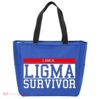 I Am A Ligma Survivor Gamer Dank Meme Theme Meaningful Gift Tote Bag thumb 0