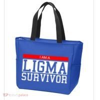 I Am A Ligma Survivor Gamer Dank Meme Theme Meaningful Gift Tote Bag thumb 3