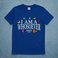 I Am A Whosoever John 3:16 Jesus Christian Butterfly Gift T-Shirt thumb 5