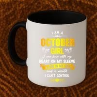 I Am A October Birthday Coffee Mug thumb 2