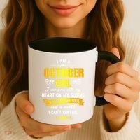 I Am A October Birthday Coffee Mug thumb 3