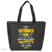 I Am A October Birthday Tote Bag thumb 0