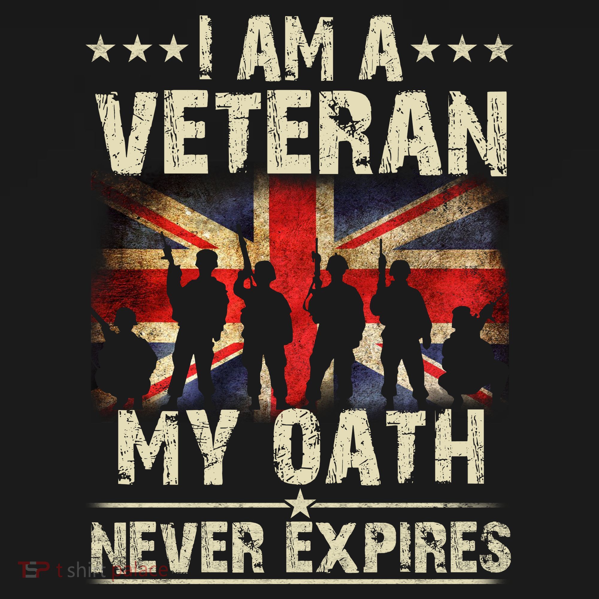 I Am A Veteran My Oath Never Expires Fathers Day Armed Forces Day Patriotic Coaster