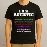 I Am Autistic Please Be Patient T-Shirt thumb 3