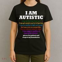 I Am Autistic Please Be Patient T-Shirt thumb 4