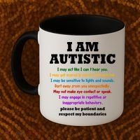 I Am Autistic Please Be Patient Coffee Mug thumb 2