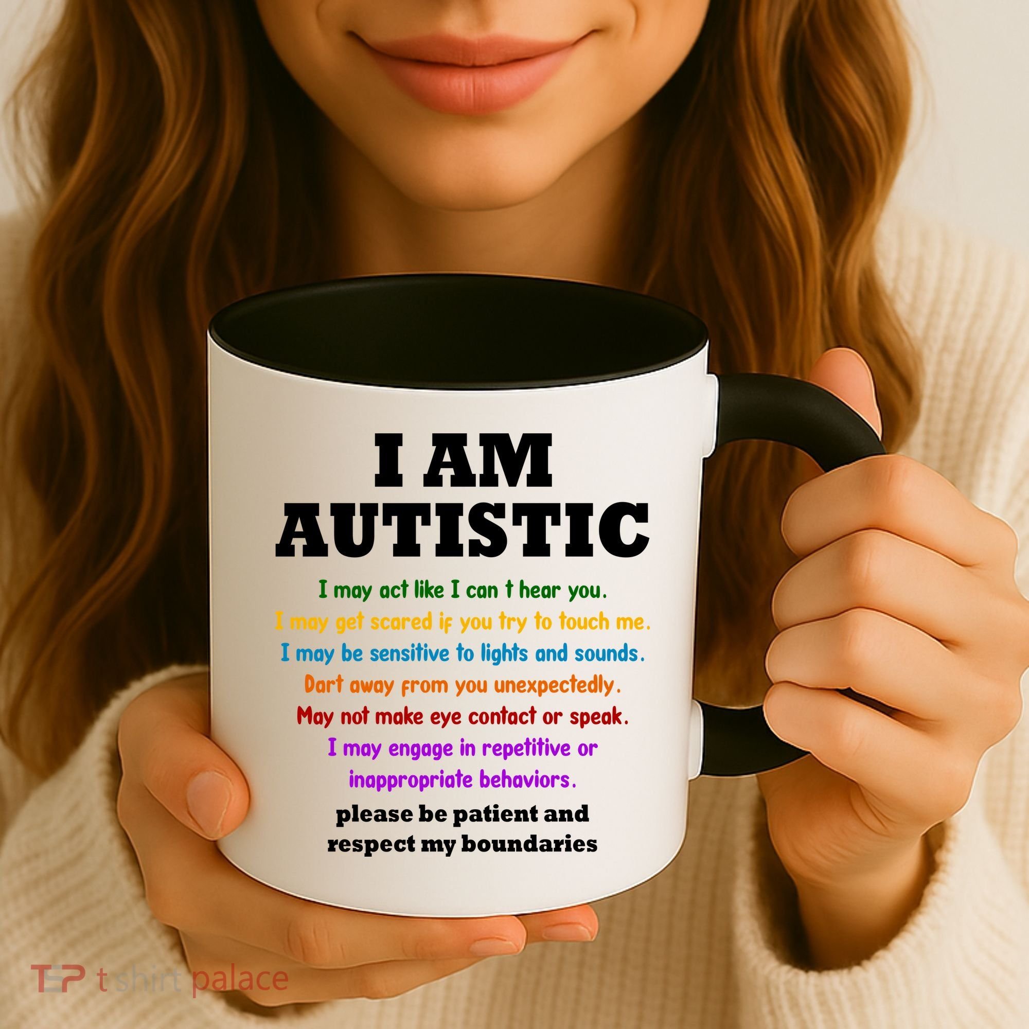I Am Autistic Please Be Patient Coffee Mug