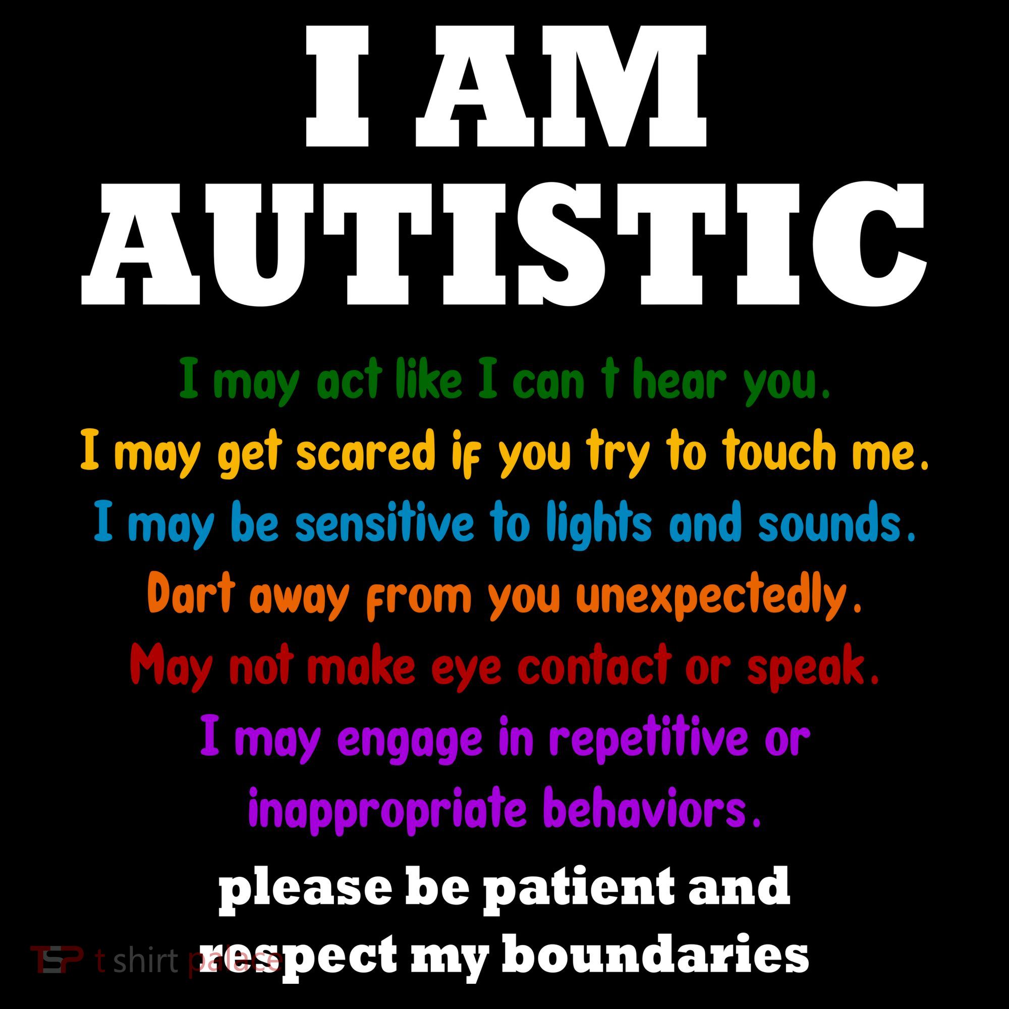 I Am Autistic Please Be Patient Coaster