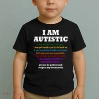 I Am Autistic Please Be Patient Toddler T-Shirt thumb 2