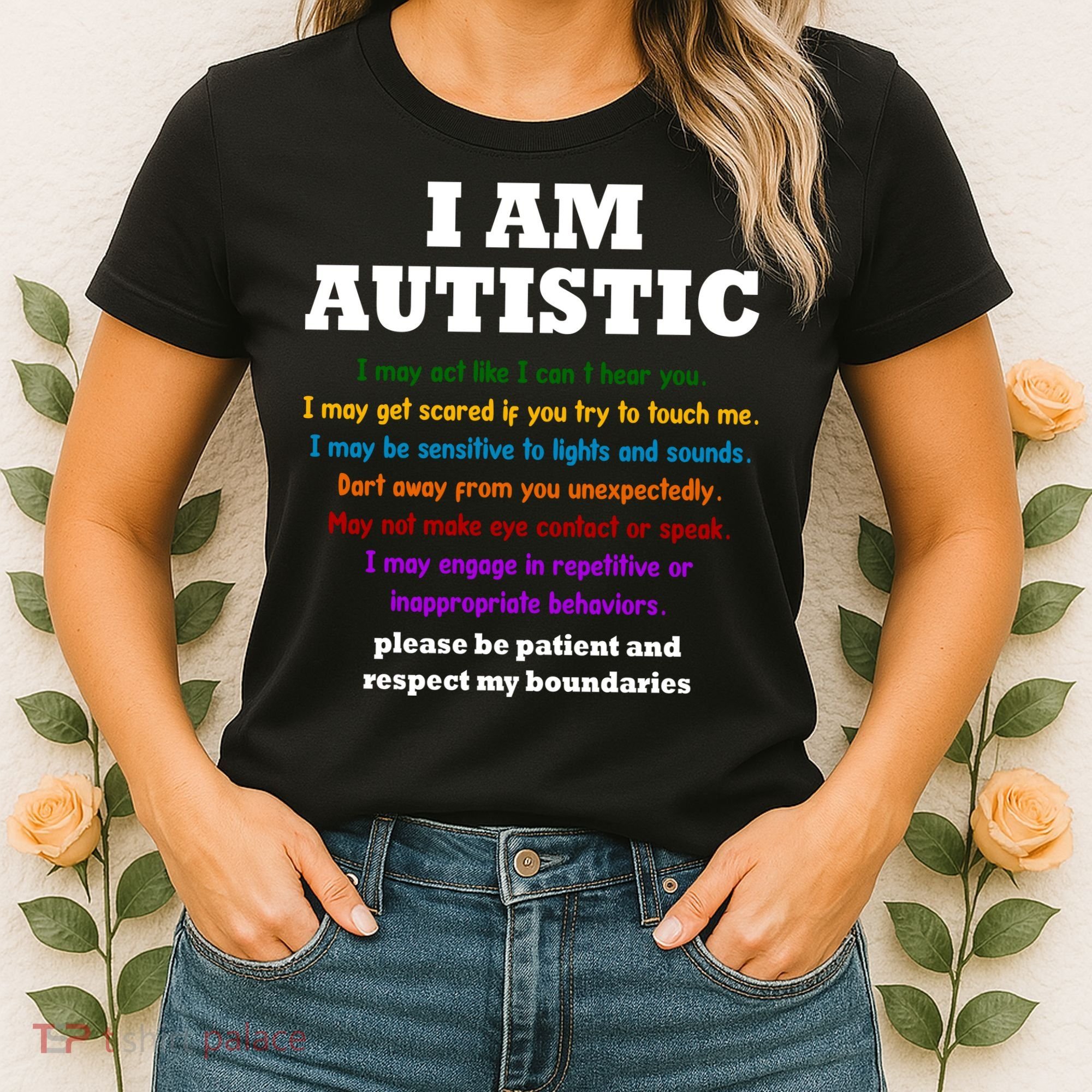 I Am Autistic Please Be Patient Women's T-Shirt