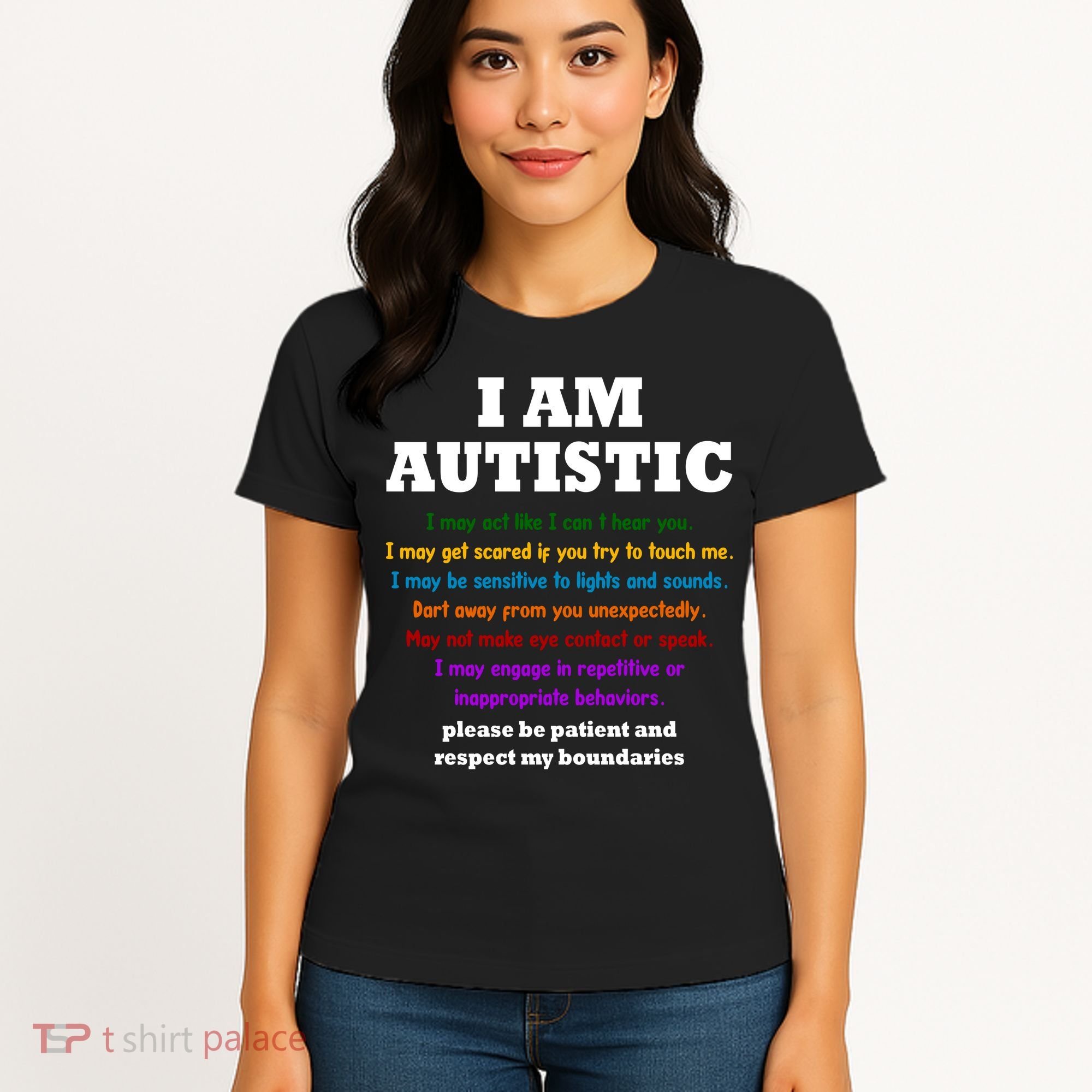 I Am Autistic Please Be Patient Women's T-Shirt
