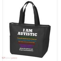 I Am Autistic Please Be Patient Tote Bag thumb 3
