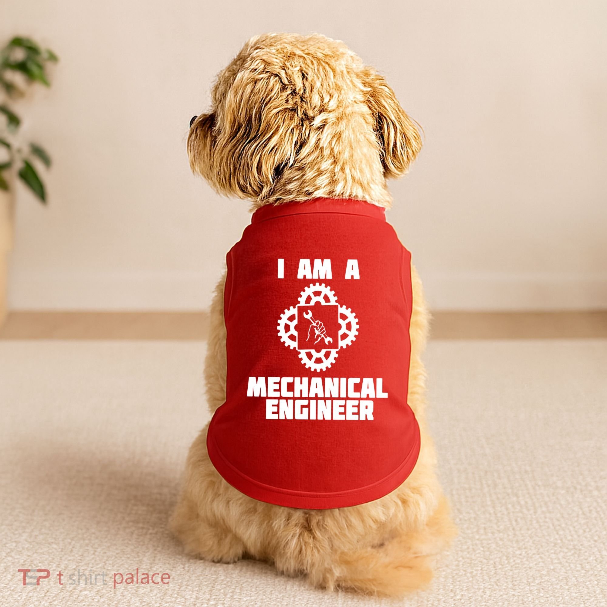 I Am A Mechanical Engineer Doggie Tank