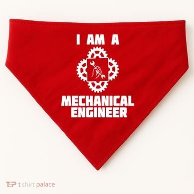 I Am A Mechanical Engineer USA-Made Doggie Bandana