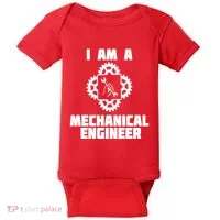 I Am A Mechanical Engineer Baby Bodysuit thumb 0