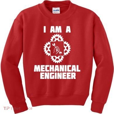 I Am A Mechanical Engineer Kids Sweatshirt