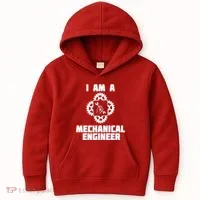 I Am A Mechanical Engineer Kids Hoodie thumb 0