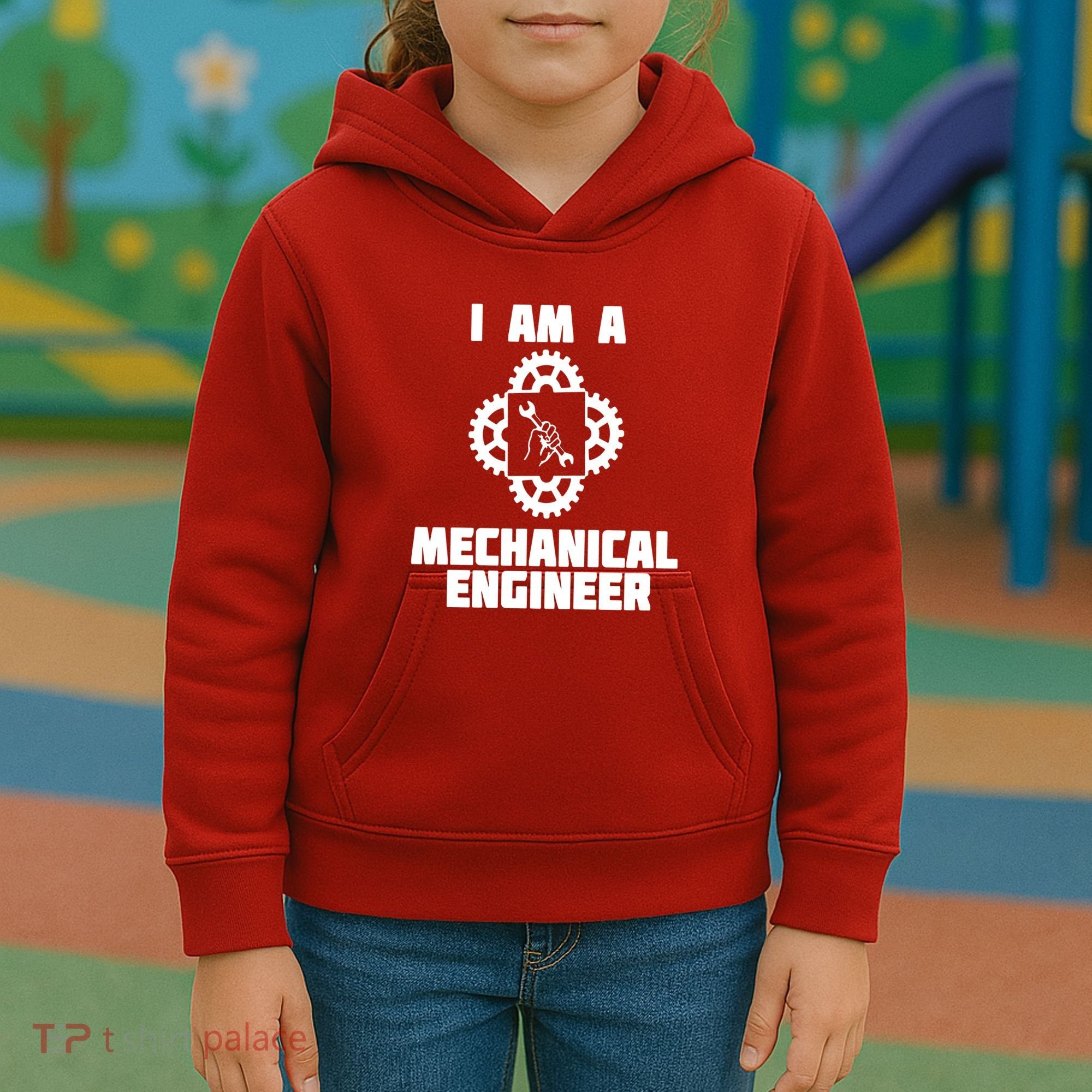 I Am A Mechanical Engineer Kids Hoodie
