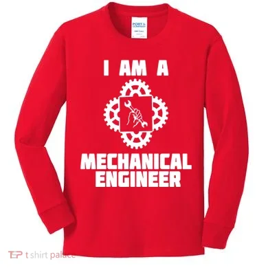 I Am A Mechanical Engineer Kids Long Sleeve Shirt