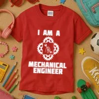I Am A Mechanical Engineer Kids T-Shirt thumb 3
