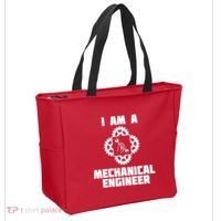 I Am A Mechanical Engineer Tote Bag thumb 2
