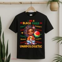 I Am A Black Child Positive Affirmation Black History Month T-Shirt thumb 2