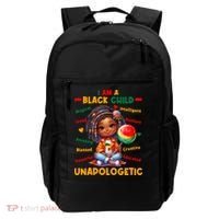 I Am A Black Child Positive Affirmation Black History Month Backpack thumb 0