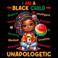 I Am A Black Child Positive Affirmation Black History Month Coffee Mug thumb 5